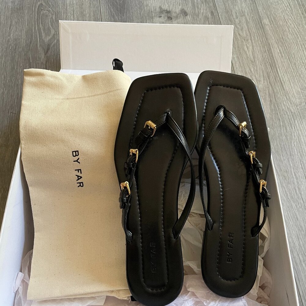By Far leather flip flop, slippers